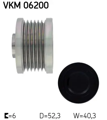 SKF VKM 06200 Rulman Vkm 06200 231516N20B