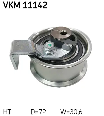 SKF VKM 11142 Eksantrik Gergi Rulmanı Passat-Polo-Golf Iv-Bora-Octavıa-Fabıa-Leon-A2-A3-A4 1.9tdı 45109243C YM216K254CA