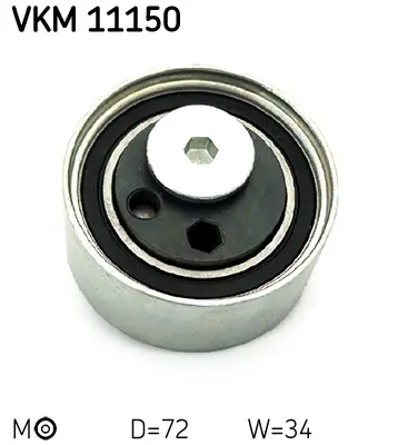 SKF VKM 11150 Eksantrik Gergi Rulmanı Passat 2.5 Tdı 98-00 - A4 97-00 -A6 97-05 -A8 97-02 2.5tdı 59109243J