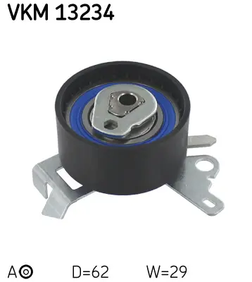 SKF VKM 13234 Eksantrik Gergi Rulmanı P206-307-406-407-607-806-807-Expert-C4-C5-C8-Xsara-Scudo 1.8 16v-2.0 16v-2.2 9400829929 9400829969 9643329680