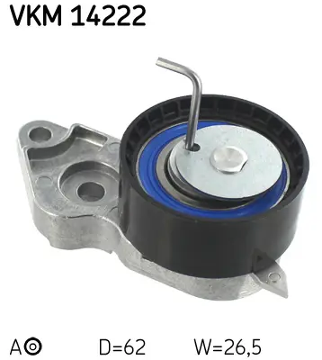 SKF VKM 14222 Eksantrik Gergi Rulmanı Fıesta V-Iv 1.4i-1.6 16v-Focus 1.4 16v-C-Max 1.6-Fusıon 1.4-1.6-Mazda 2 1.4 30750904 98MM6K254BD C20112500A