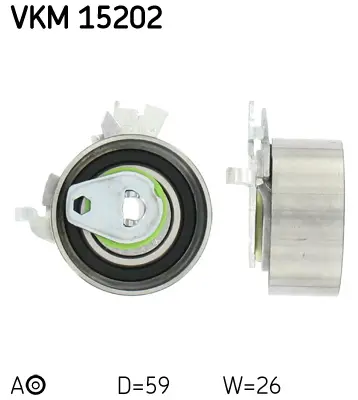 SKF VKM 15202 Eksantrik Gergi Rulmanı Astra F-G -Vectra A-B-Omega B-Calıbra A- Kadett E 1.8i 16v-2.0i 16v-1.7td 9158004