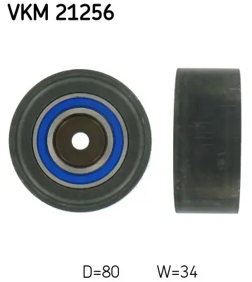 SKF VKM 21256 Eksantrik Gergi Rulmanı Golf5-Jetta-Passat-Tıguan-A4-A6 2.0 Tdı 2005-2010 Cbab-Bkp-Bkd-Bre 3G109244B 68000817AA MN980107