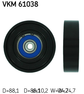 SKF VKM 61038 V Kayıs Gergı Kasnagı 884410D010