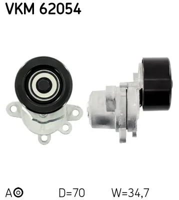 SKF VKM 62054 V Kayıs Gergısı 11955JA10D