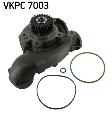 SKF VKPC 7003 Su Pompası - Devırdaım (9 Kanat) - Volvo / Fh12 - Fl12 - Nh12 - D12a 8149941