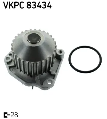 SKF VKPC 83434 Devirdaim Clıo Iı 3.0 V6 Sport 02 Laguna Iı 3.0 V6 01-07 406 3.0 V6 00-04 1201F6 9641117180