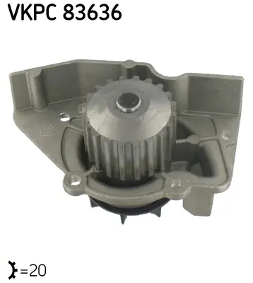 SKF VKPC 83636 Devirdaim P306-P406-Xantıa-Xsara 2.0 16v 9431142021 9566950080