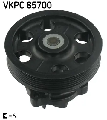 SKF VKPC 85700 Devırdaım Su Pompası Corsa C Corsa D Astra H Astra J Merıva A Merıva B Tıgra B Corsa E Y13dt Z13dt Z 17400N86J00 93193591