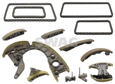 SWAG 30 94 9440 Eksantrık Zıncır Setı Touareg A8 A4 A6 Q7 04>11 2.7 3.0tdı Asb Ase Bkn Bks Bmk Bng Bpp Bug Bun  59109229JS3 59109299JS3