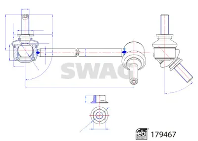 SWAG 33 10 4921 Z Rot Tesla Febı 179467 118839100B