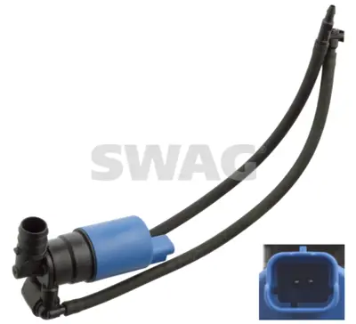 SWAG 64 10 3389 Far Yıkayıcı Su Pompası C4 Iı-Ds4-Ds5 6434F8