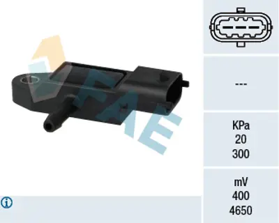 FAE 15128 Emme Borusu Basınc Sensoru C-Max (Dm2) 1.8 Tdci 07>14  Mondeo Iv (Ba7) 1.8 Tdci 07>14 4M5Q9S428AA