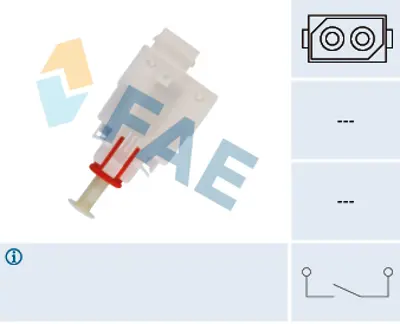 FAE 24465 Debrıyaj Pedal Musuru Bmw E30 E36 E46 E34 E39 1239443 8360421