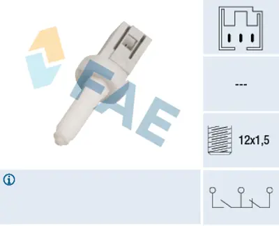FAE 24650 Fren Lambası Musuru 82444707