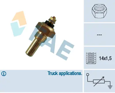 FAE 30300 Sogutucu Akıskan Sıcaklık Sensoru 309065 3455427717