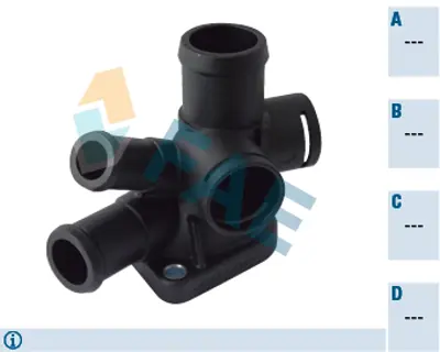 FAE 54368 Sogutma Maddesı Flansı 37121145G