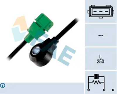 FAE 60102 Vuruntu Sensör C8 C5 C5 Iı C6 C5 Iıı 407 607 - 807 Es9a 3.0hdı 24v 306 406 Xantıa Xsara Xu10j4r 2.0  594630 96231343 9628648280