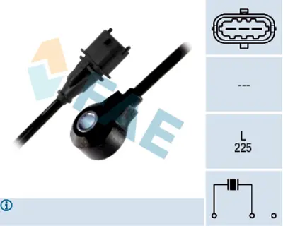 FAE 60115 Vuruntu Sensoru Aurıs 07>12 Corolla 1.4 1.6 00>08 8961502010