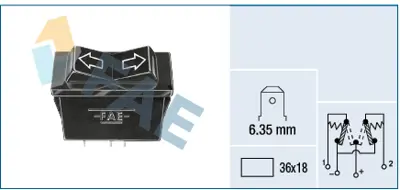 FAE 62460 Elektrık Malzemesı 7700509063