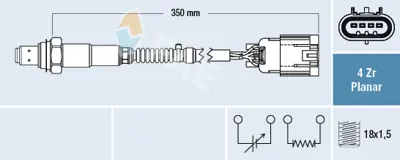 FAE 77667 Oksıjen Sensoru Hyundaı 392103C300