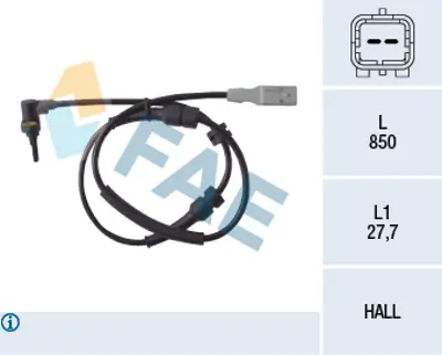 FAE 78086 Abs Sensoru 1493882080 454594