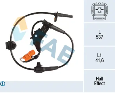 FAE 78231 Abs Sensoru Honda 57450S9A013