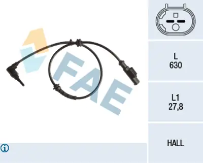 FAE 78241 Abs Sensoru 55700426 93189277