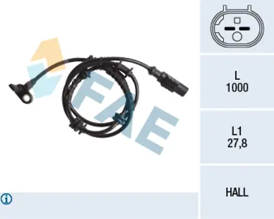 FAE 78245 Abs Sensoru 51745715