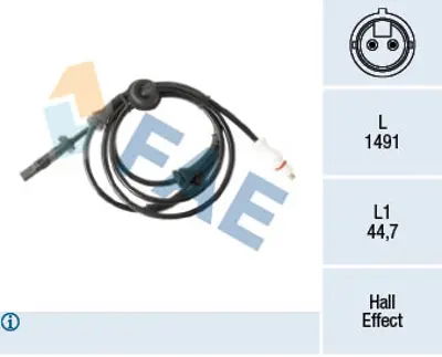 FAE 78301 Abs Sensoru 46752064 47752064