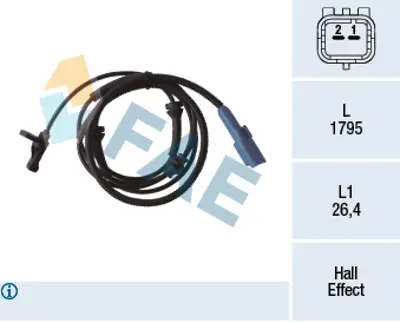 FAE 78305 Abs Sensoru C5 I 2.0hdı 9646423280