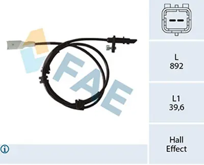 FAE 78321 Abs Sensoru 4545E9 K1499936080