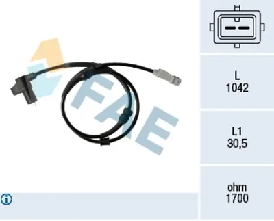 FAE 78347 Abs Sensoru 9632732680