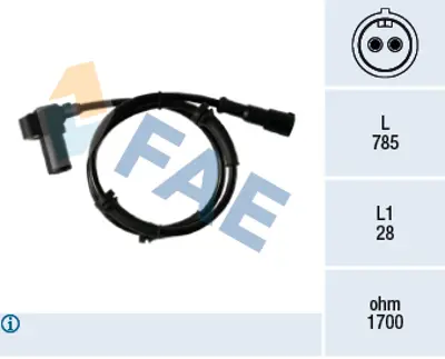FAE 78348 Abs Sensoru 701927807E