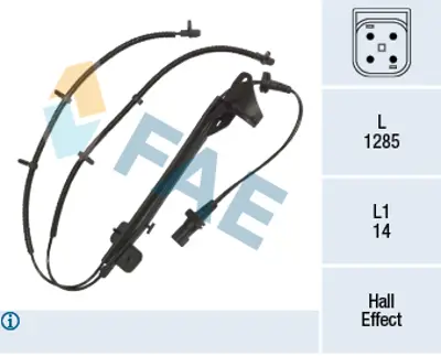 FAE 78357 Abs Sensoru 2S612B372BD D3514371YA