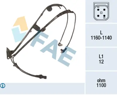 FAE 78396 Abs Sensoru 96FB2B372CD