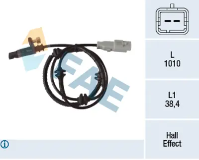 FAE 78423 Abs Sensoru 9664727880