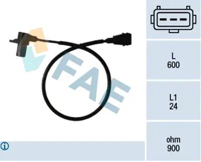 FAE 79011 Krank Devır Sensörü 1826 1920CP 5001848541 500343018