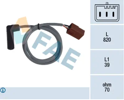 FAE 79156 Hız Sensoru 591875 9153767780