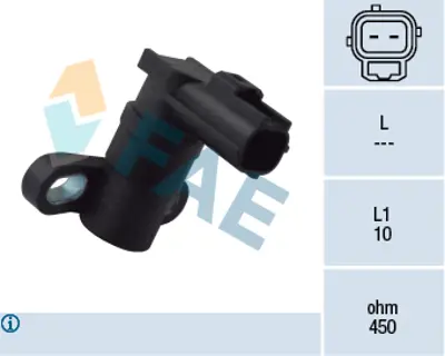 FAE 79161 Egzantrık Sensörü Ford C-Max 1.8 08<11 Mondeı Iv 1.8 2.0 07>14 Volvo C30 (533) 1.8 D3-D4 06>12 S40 I 1S7F6D315AA 30658179 LF0118221
