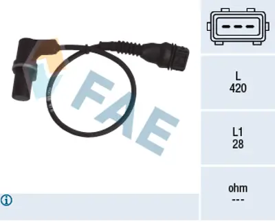 FAE 79304 Eksantrık Sensoru Bmw M50 M52 E36 E34 E39 E38 Z3 1703221