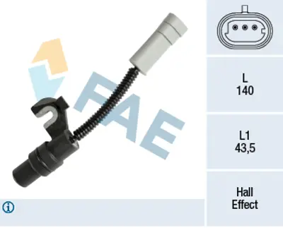 FAE 79430 Eksantrık Mılı Pozısyon Sensoru 