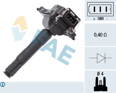 FAE 80252 Atesleme Bobını 
