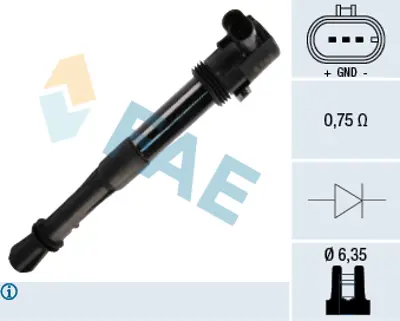 FAE 80256 Atesleme Bobını 467772086 55180004