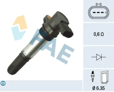 FAE 80392 Atesleme Bobını NEC000110L