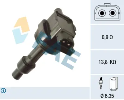 FAE 80442 Atesleme Bobını Volvo S40 V40 1,6 1,8 2,0 99>03 1275602