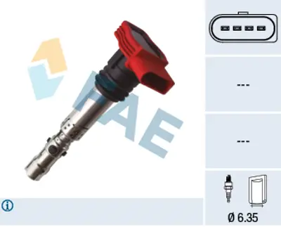 FAE 80446 Atesleme Bobını 6C905115N