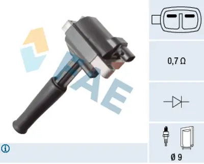FAE 80487 Atesleme Bobını LCA1510AB