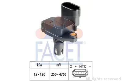 FACET 10.3086 Hava Basınc Sensoru YS6A9F479AA