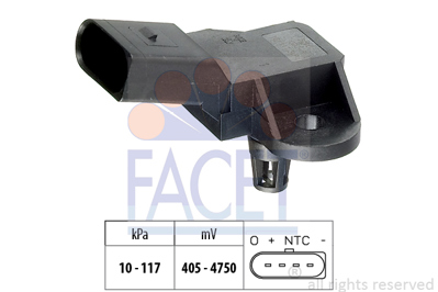 FACET 10.3090 Hava Basınc Sensoru 3C906051F 6G906051 95860618010